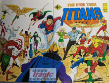 Load image into Gallery viewer, The Official Teen Titans Index #2 Comic Book Cover Wraparound Art by Chuck Patton
