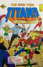 Load image into Gallery viewer, The Official Teen Titans Index #2 Comic Book Cover Art by Chuck Patton
