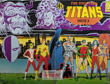 Load image into Gallery viewer, The Official Teen Titans Index #3 Comic Book Cover Art

