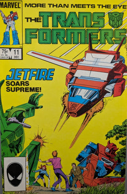Transformers #11 Comic Book Cover Art by Herb Trimpe