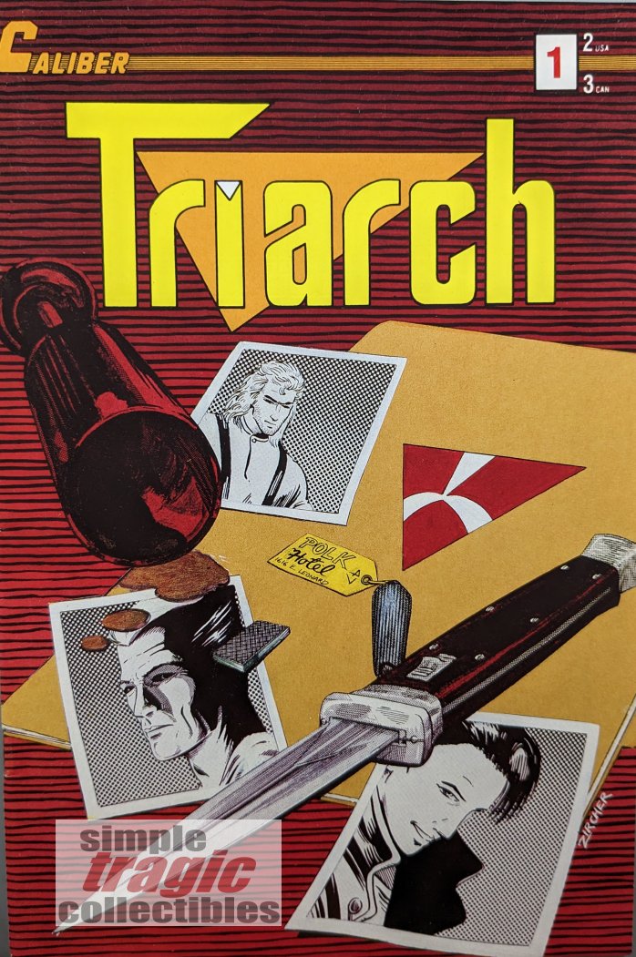 Triarch #1 Comic Book Cover Art by Patrick Zircher