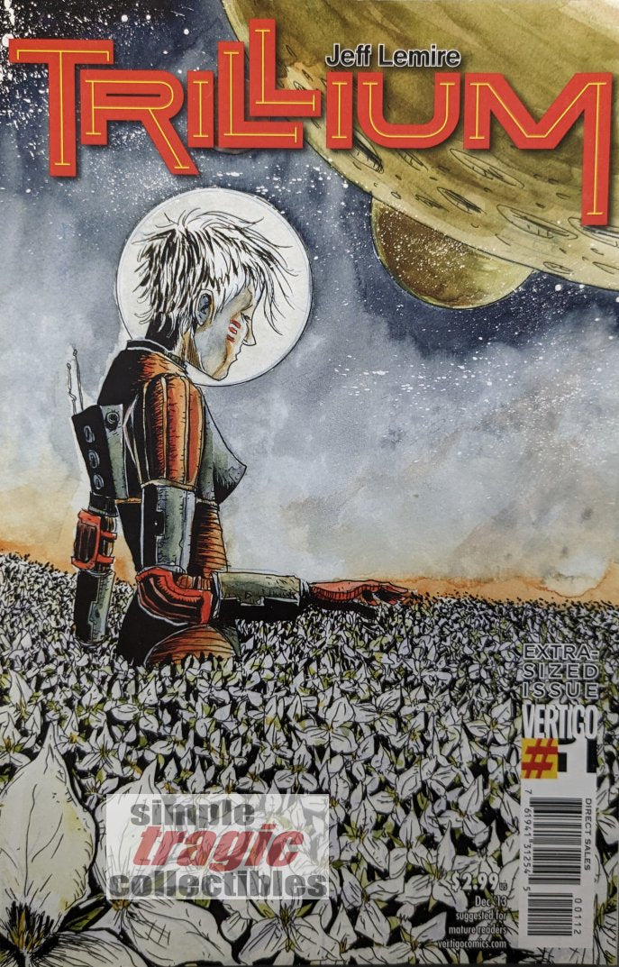 Trillium #1 Comic Book Cover Art by Jeff Lemire