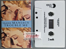 Load image into Gallery viewer, 10,000 Maniacs - Trouble Me Cassette Single Cover Art
