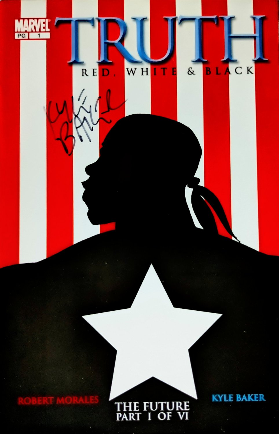 Truth: Red, White & Black #1 Comic Book Cover Art by Kyle Baker