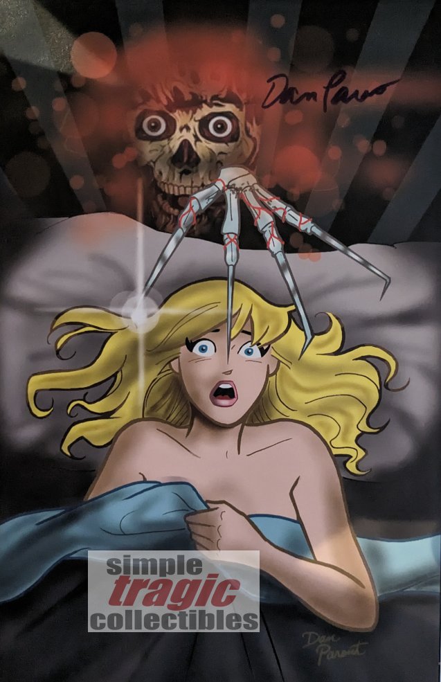 Chilling Adventures Presents...Truth Or Dare #1 NYCC Variant Comic Book Cover Art by Dan Parent