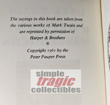 Load image into Gallery viewer, Mark Twain - Wit &amp; Wisecracks
