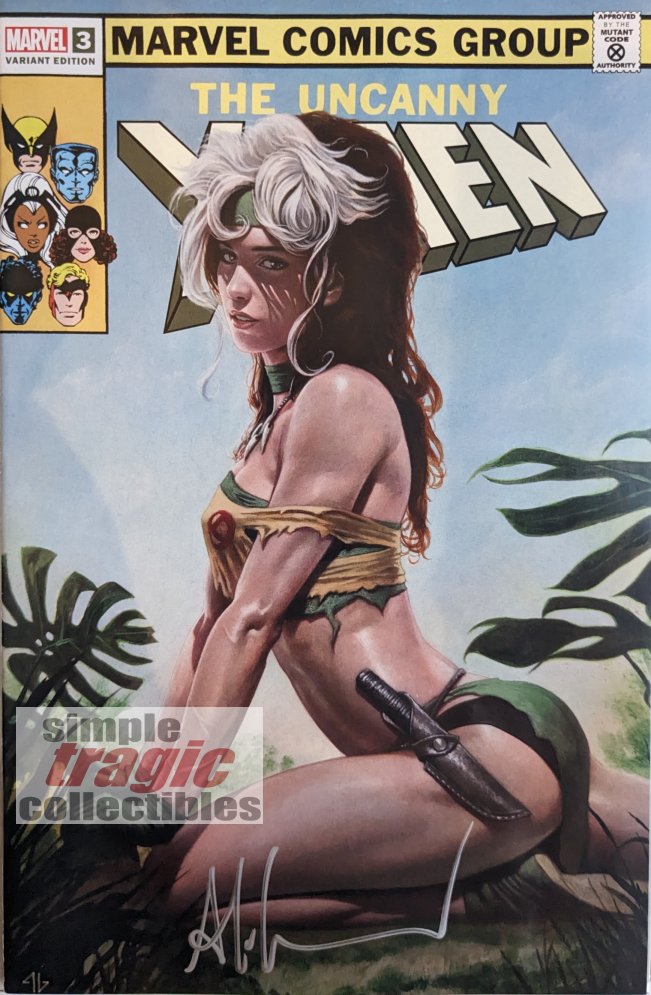 Uncanny X-Men #3 Comic Book Cover art by Adi Granov