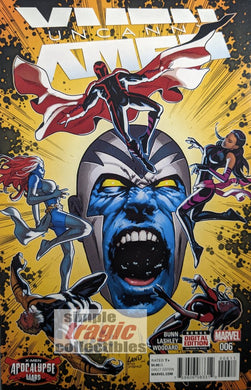 Uncanny X-Men #6 Comic Book Cover Art by Greg Land