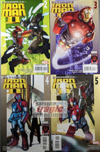 Load image into Gallery viewer, Ultimate Iron Man II #2-5 Comic Book Cover Art by Pasqual Ferry
