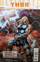 Load image into Gallery viewer, Ultimate Thor #1 Comic Book Cover Art by Carlos Pacheco
