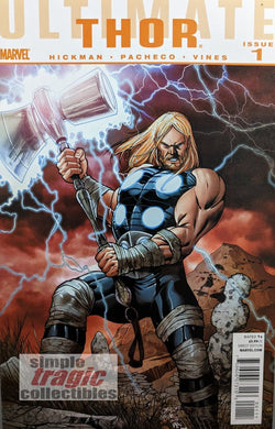 Ultimate Thor #1 Comic Book Cover Art by Carlos Pacheco