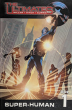 Load image into Gallery viewer, The Ultimates TPB (2002) Vol 1: Super-Human Comic Book Cover Art by Bryan Hitch
