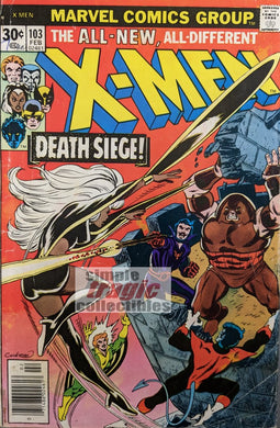 Uncanny X-Men #103 Comic Book Cover Art by Dave Cockrum
