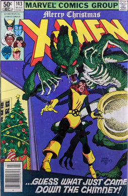 Uncanny X-Men #143 Comic Book Cover Art by Terry Austin