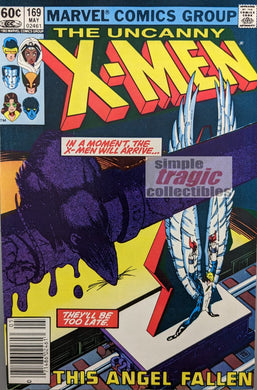 Uncanny X-Men #169 Comic Book Cover Art by Paul Smith