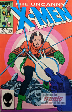 Uncanny X-Men #182 Comic Book Cover Art by John Romita Jr.