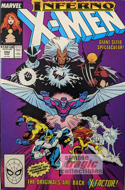 Uncanny X-Men #242 Comic Book Cover Art by Marc Silvestri
