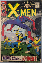 Load image into Gallery viewer, Uncanny X-Men #35 Comic Book Cover Art by Dan Adkins
