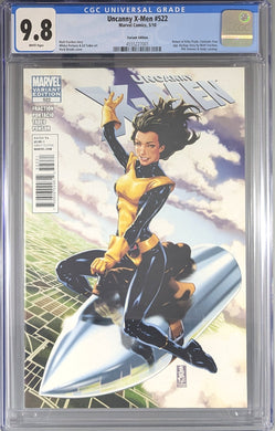 Uncanny X-Men #522 CGC 9.8 Comic Book Cover Art by Mark Brooks