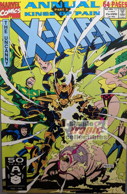 Uncanny X-Men Annual #15 Comic Book Cover Art by Mike Mignola