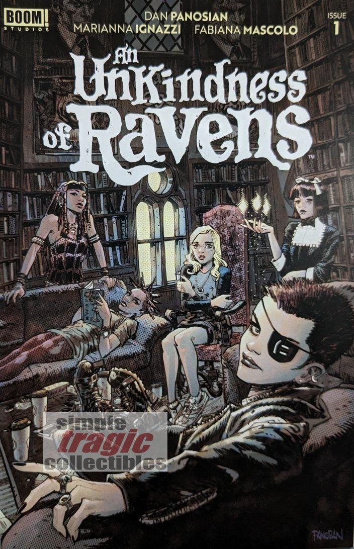 An Unkindness Of Ravens #1 Comic Book Cover Art by Dan Panosian