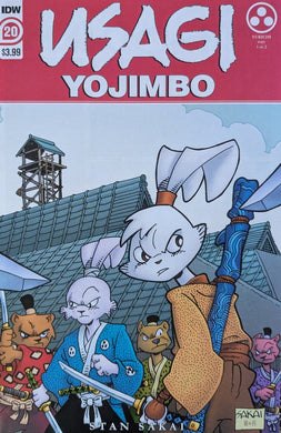 Usagi Yojimbo #20 Comic Book Cover Art by Stan Sakai
