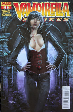Vampirella Strikes #1 Variant Cover B Comic Book Cover Art by David Finch