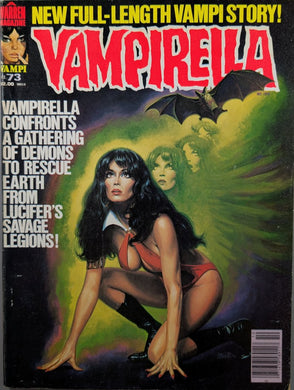 Vampirella #73 Magazine Cover Art by Bob Larkin
