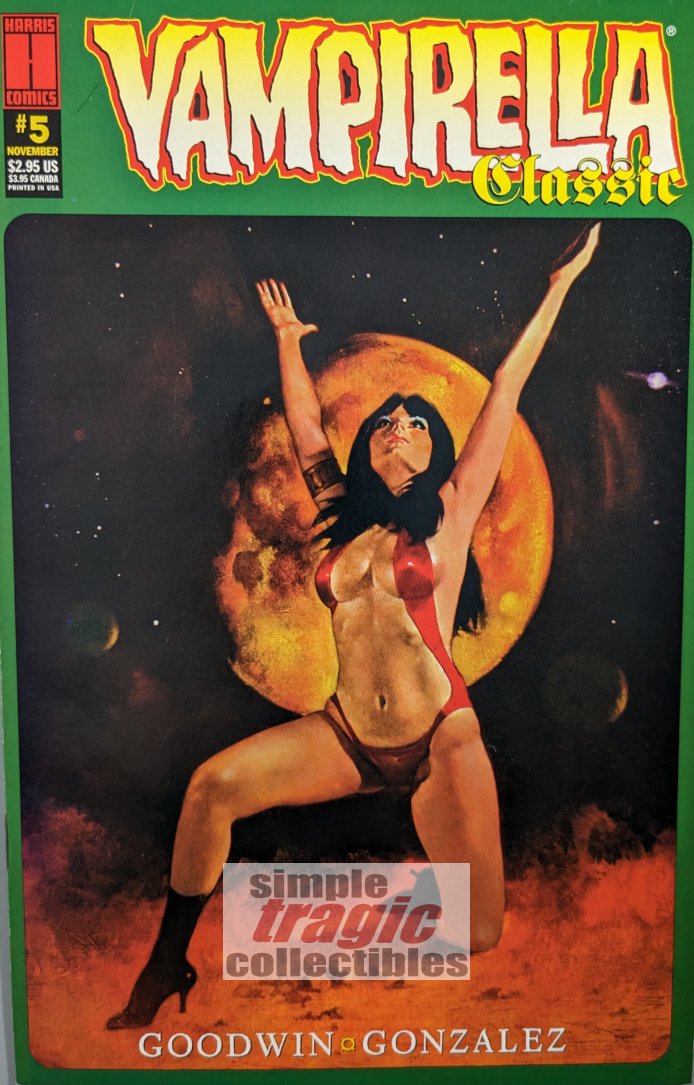 Vampirella Classic #5 Comic Book Cover Art by Enrich