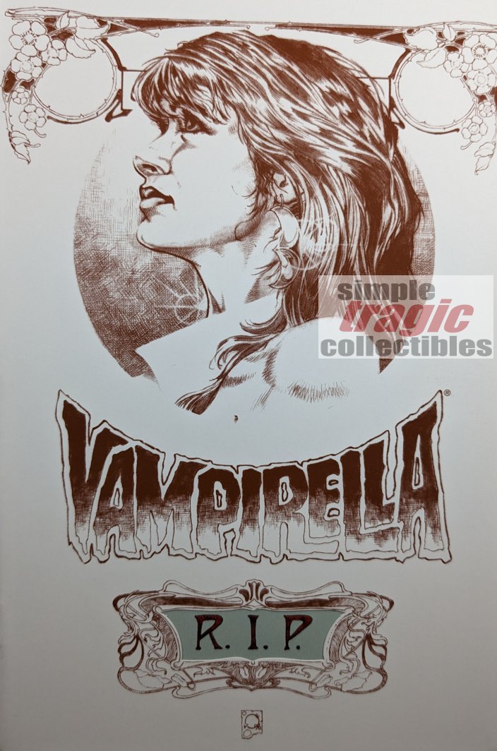 Vampirella Lives #1 Comic Book Cover Art by Joe Quesada