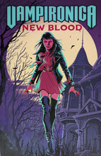 Load image into Gallery viewer, Vampironica: New Blood Trade Paperback Comic Book Cover Art by Audrey Mok
