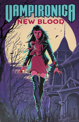 Vampironica: New Blood Trade Paperback Comic Book Cover Art by Audrey Mok