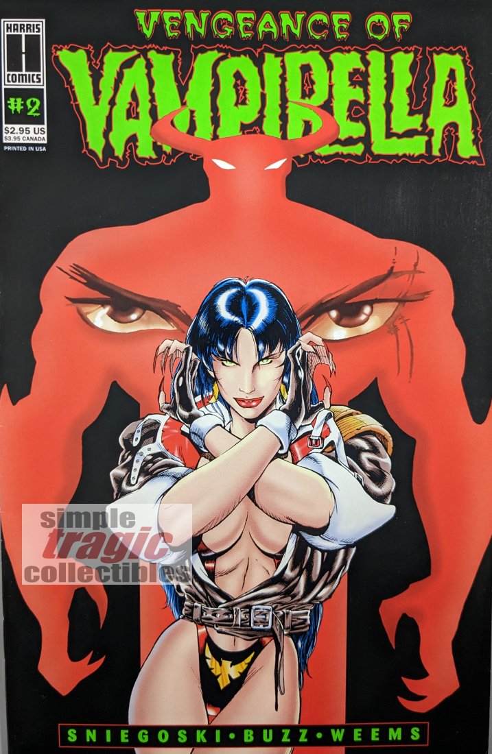 Vengeance Of Vampirella #2 Comic Book Cover Art by Buzz