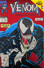 Load image into Gallery viewer, Venom: Lethal Protector #1 Comic Book Cover Art by Mark Bagley
