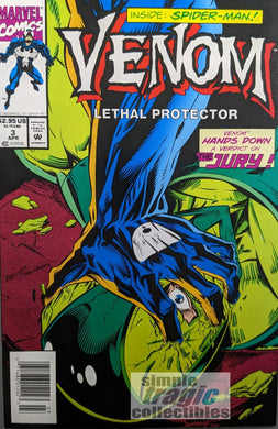 Venom: Lethal Protector #3 Comic Book Cover Art by Mark Bagley