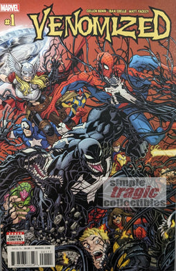 Venomized #1 Comic Book Cover Art by Nick Bradshaw