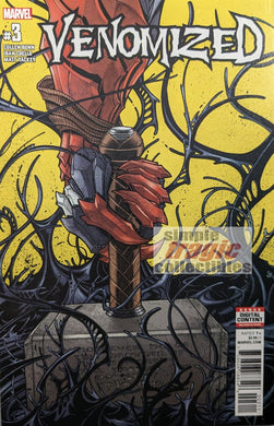 Venomized #3 Comic Book Cover Art by Nick Bradshaw