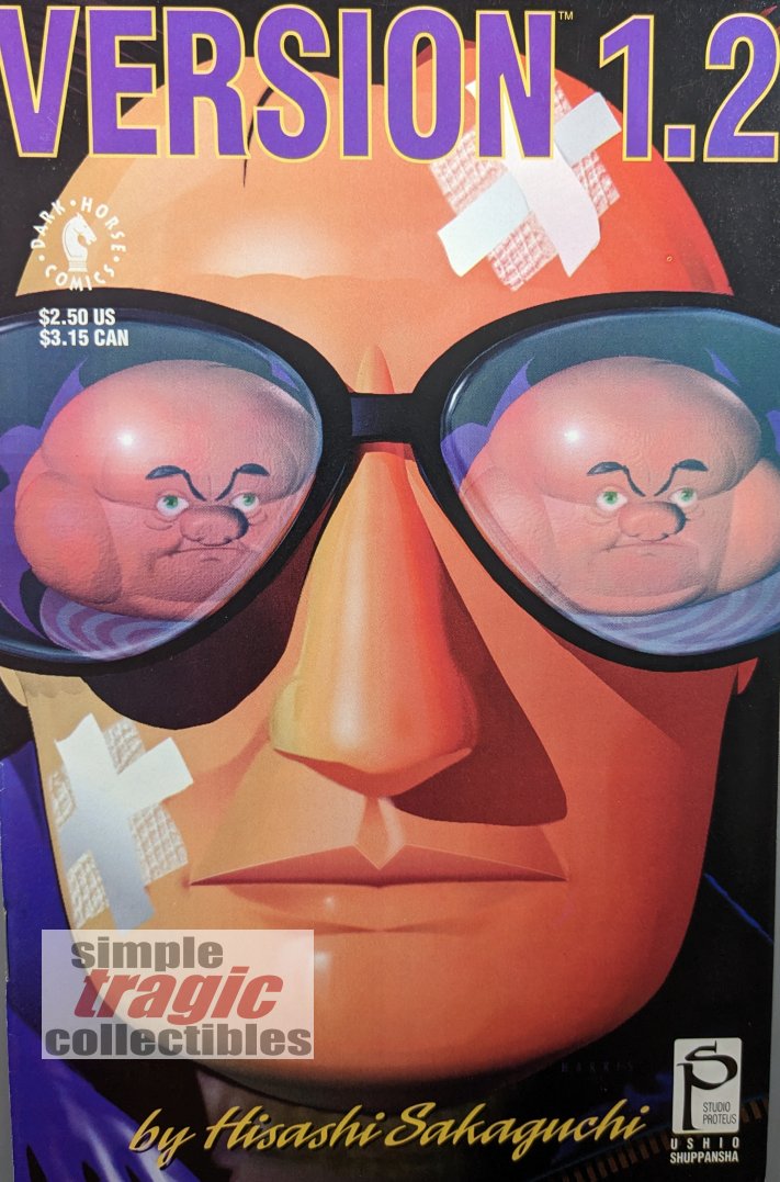 Version 1.2 Comic Book Cover Art by Jack Harris