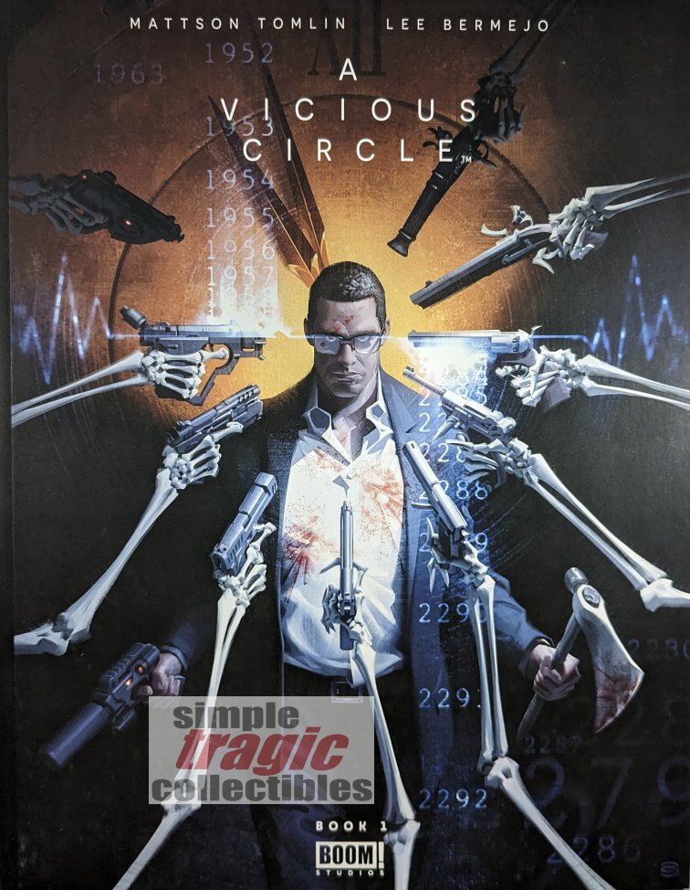 Vicious Circle #1 Comic Book Cover Art by Alex Garner