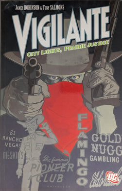 Vigilante: City Lights, Prairie Justice TPB Cover Art by Mark Chiarello