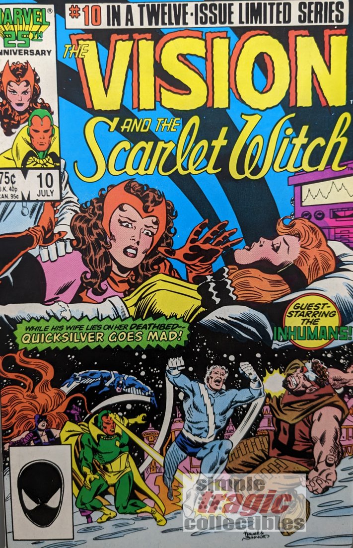 The Vision & The Scarlet Witch #10 Comic Book Cover Art by Richard Howell