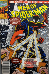 Web Of Spider-Man #85 Comic Book Cover Art by Alex Saviuk