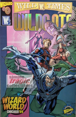 Wild Times: WildC.A.T.S #0 Comic Book Cover Art by Bryan Hitch