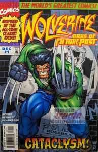 Wolverine Days Of Future Past #1 Comic Book Cover Art