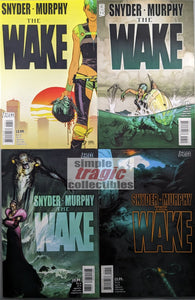 The Wake #6-9 Comic Book Cover Art by Sean Murphy