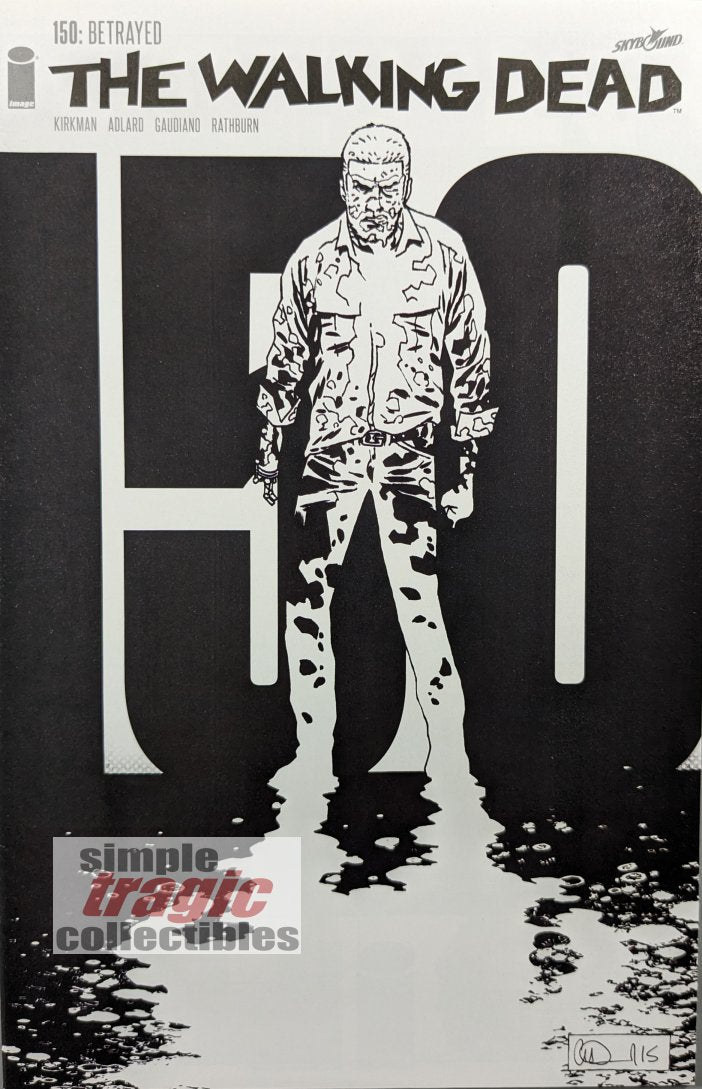 The Walking Dead #150 Retailer Appreciation Variant Comic Book Cover Art by Charlie Adlard