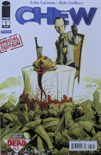 Load image into Gallery viewer, The Walking Dead #63 Comic Book Back Cover Art Chew by Rob Guillory
