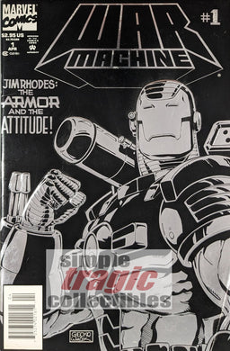 War Machine #1 Comic Book Cover Art by Gabriel Gecko