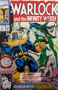 Warlock And The Infinity Watch #8 Comic Book Cover Art