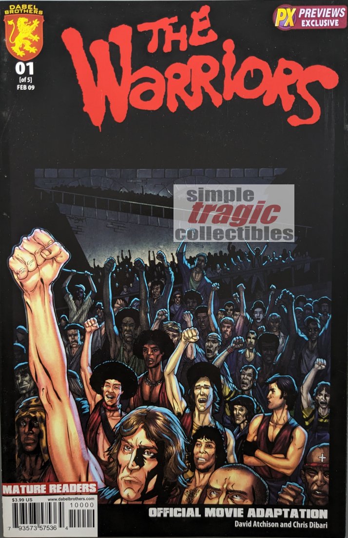The Warriors #1 Comic Book Cover Art by Chris Dibari